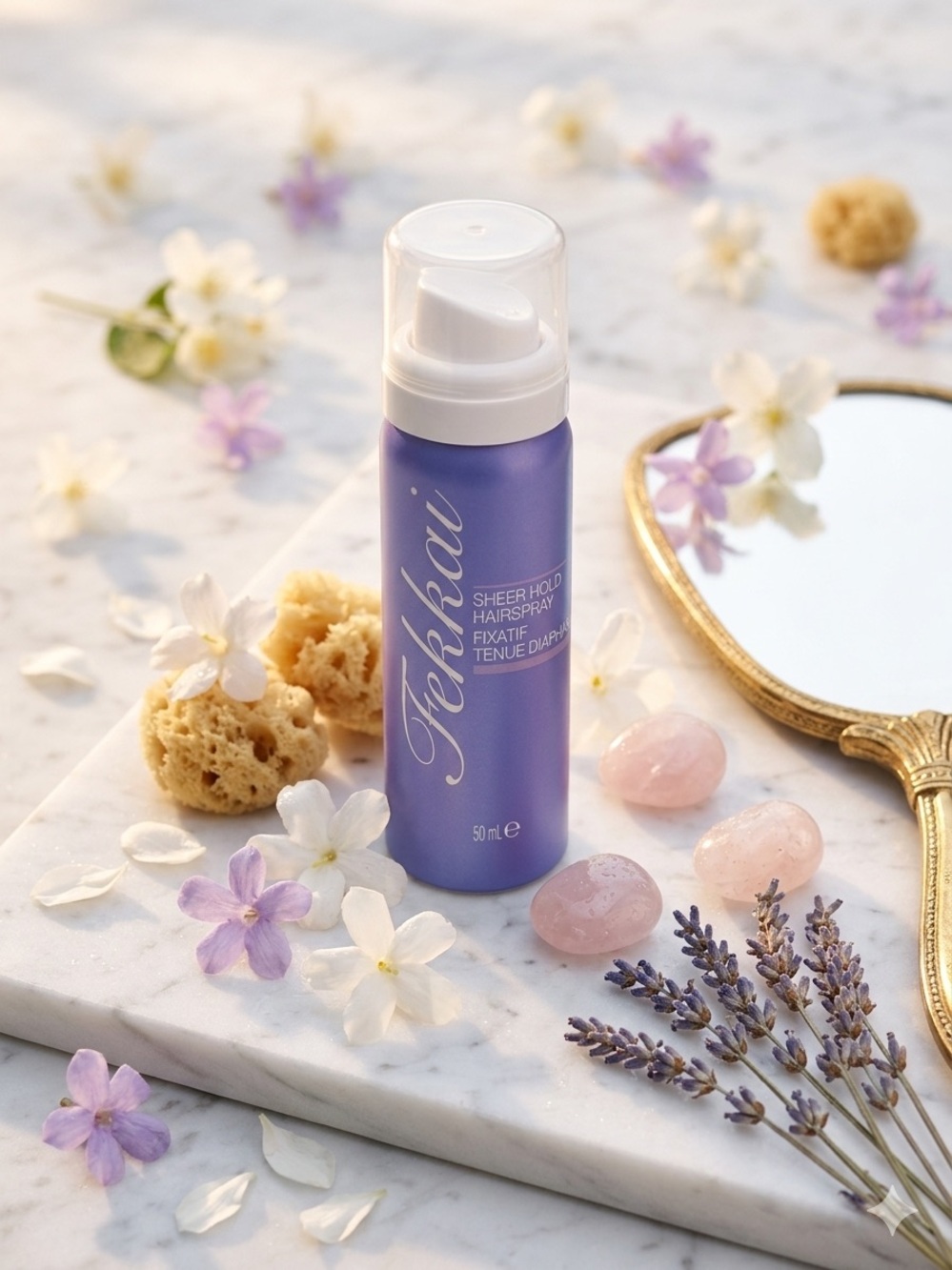 Fekkai Sheer Hold Hairspray Foam in Lavender